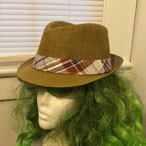 Green color Angela&William brand Fedora style men hat